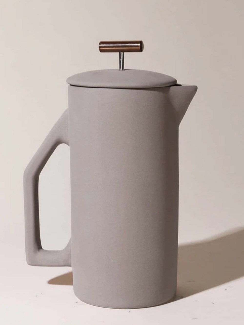 Anthropology Yield Design Ceramic
French Press, Gray 850 ML - Picture 1 of 5